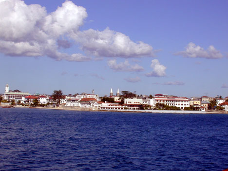 First sight of Zanzibar where slaves were sold 25-10-02